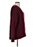 Free People Tweed Burgundy Pullover Sweater Size XS - photo 4