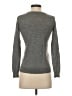 J.Crew 100% Merino Wool Metallic Gray Wool Pullover Sweater Size XS - photo 2