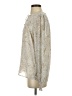 Autres Filles 100% Polyester Silver Long Sleeve Blouse Size S - photo 5