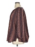 Fun2Fun 100% Polyester Chevron-herringbone Orange 3/4 Sleeve Blouse Size 1X - photo 5