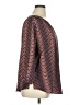 Fun2Fun 100% Polyester Chevron-herringbone Orange 3/4 Sleeve Blouse Size 1X - photo 4