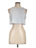 Open Edit 100% Cotton Silver Tank Top Size L - photo 1