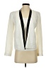 Armani Exchange 100% Polyester Ivory Blazer Size 4 - photo 1