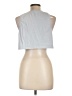 Open Edit 100% Cotton Silver Tank Top Size L - photo 2