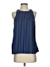Banana Republic 100% Polyester Blue Sleeveless Blouse Size XS - photo 1