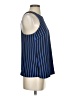 Banana Republic 100% Polyester Blue Sleeveless Blouse Size XS - photo 4