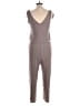 Lulus 100% Rayon Solid Gray Jumpsuit Size L - photo 2