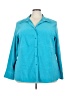 Sag Harbor Teal 3/4 Sleeve Blouse Size 24 - photo 1