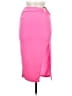 Almost Famous Solid Pink Casual Skirt Size M - photo 1