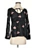 Odd Molly Black Long Sleeve Blouse Size XS (0) - photo 1