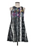 Judith March 100% Polyester Silver Sleeveless Top Size M - photo 1