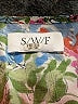 S/W/F 100% Rayon Blue 3/4 Sleeve Blouse Size L - photo 7
