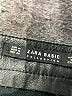 Zara Basic Solid Black Faux Leather Skirt Size M - photo 3