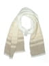Lands' End 100% Polyester Ivory White Scarf One size - photo 1