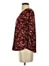 Beacon Burgundy 3/4 Sleeve Blouse Size S - photo 5