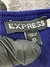 Express 100% Rayon Stripes Blue Pullover Sweater Size XS - photo 7