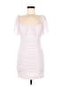Le Lis White Cocktail Dress Size L - photo 1