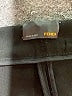 Fendi 100% Polyester Solid Black Casual Pants Size 50 - photo 9