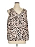 Nine West 100% Polyester Pink Sleeveless Blouse Size 1X - photo 1