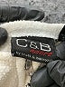 C&B Sport 100% Polyester Stars Ivory Jacket Size L - photo 6