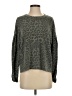 Sundry 100% Rayon Animal Print Green Pullover Sweater Size Sm (1) - photo 1