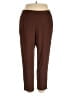 Koret Solid Brown Casual Pants Size 18 (petite) - photo 1