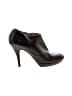Via Spiga 100% Leather Black Brown Heels Size 9 1/2 - photo 1