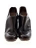 Via Spiga 100% Leather Black Brown Heels Size 9 1/2 - photo 2