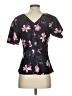 Club Monaco 100% Polyester Black Short Sleeve Blouse Size S - photo 2