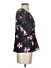 Club Monaco 100% Polyester Black Short Sleeve Blouse Size S - photo 4