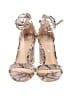 Vince Camuto 100% Leather Animal Print Ivory Tan Wedges Size 9 - photo 2