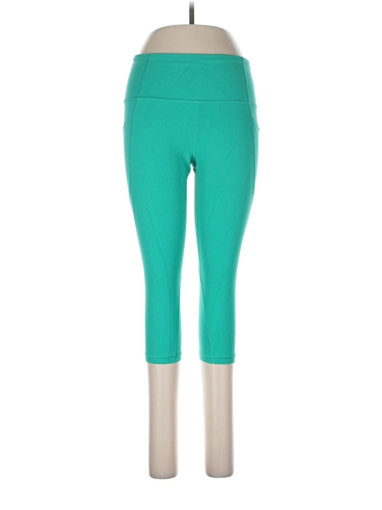 Pre-owned Athleta Active Pants In Green