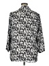 Laundry by Shelli Segal 100% Polyester Print Black 3/4 Sleeve Blouse Size XL - photo 2