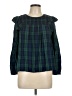Vineyard Vines 100% Rayon Green Long Sleeve Blouse Size M - photo 1