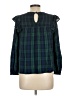 Vineyard Vines 100% Rayon Green Long Sleeve Blouse Size M - photo 2