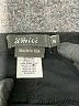 Pure Amici Solid Black Dress Pants Size S - photo 4