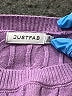 Just Fab Purple Pullover Sweater Size S - photo 6