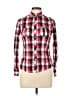 Assorted Brands 100% Cotton Plaid Red Long Sleeve Button-Down Shirt Size L - photo 1