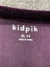 Kidpik Black Sweatshirt Size 14 - photo 3