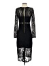 Guess 100% Polyester Black Cocktail Dress Size 4 - photo 2