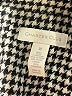 Charter Club Houndstooth Gray Blazer Size 10 - photo 6