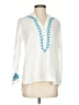 Subtle Luxury 100% Cotton White Long Sleeve Blouse Size XS - Sm - photo 1
