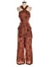 Eva Franco Brown Jumpsuit Size 2 - photo 1