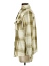 O'Neill 100% Polyester Plaid Ivory Long Sleeve Blouse Size S - photo 5