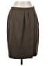 Theory Solid Brown Casual Skirt Size 4 - photo 1