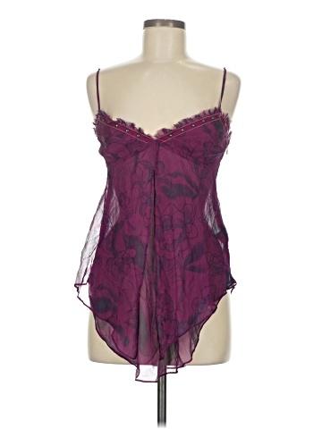 Calvin Klein Sleeveless Silk Top (view 1)