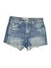 AMO Blue Denim Shorts Size 26 waist - photo 1