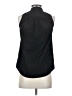 MICHAEL Michael Kors 100% Cotton Black Sleeveless Button-Down Shirt Size XXS - photo 2