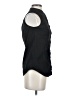 MICHAEL Michael Kors 100% Cotton Black Sleeveless Button-Down Shirt Size XXS - photo 4