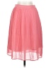 Madewell 100% Polyester Solid Pink Casual Skirt Size 0 - photo 1